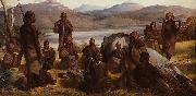 Robert Dowling Group of Natives of Tasmania Spain oil painting artist